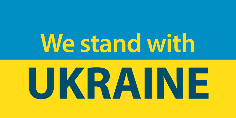 We stand with Ukraine