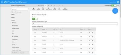 CPE Atlas Pre-Test Firmware Upgrade