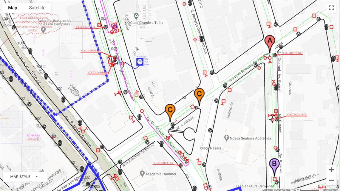 Sample Noise Analysis Map