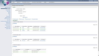 Integrated Cable Modem Provisioning System