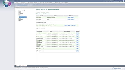 IPS Vendor Page