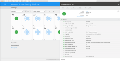 wireless router performance testing platform